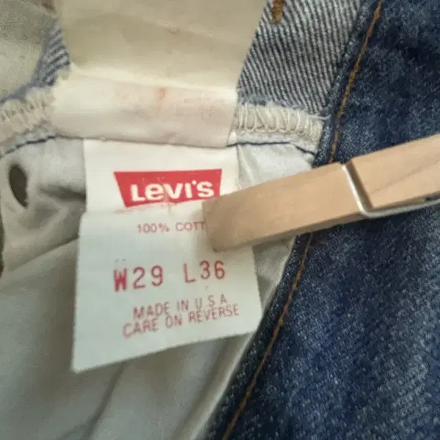 92s USA 리바이스 501 데님 Jeans 28-29in