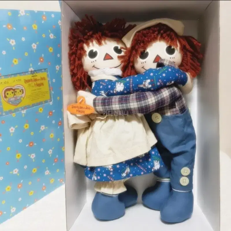 RAGGEDY ANN&ANDY  라가디 앤앤디 허깅 한정판 인형 A205