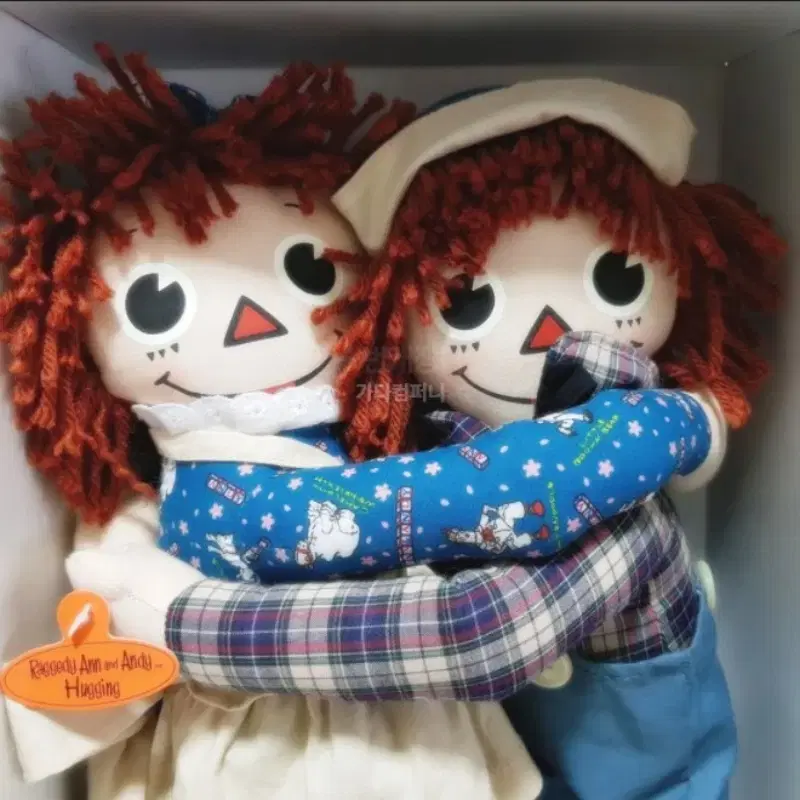 RAGGEDY ANN&ANDY  라가디 앤앤디 허깅 한정판 인형 A205