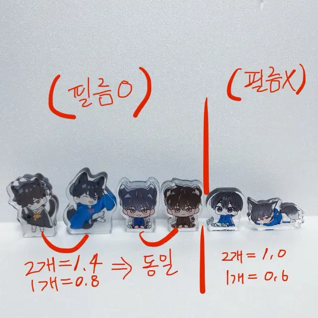 추가네고o) 가비지타임 박병찬 최종수 코롯토 아크릴 종수 병찬 갑타