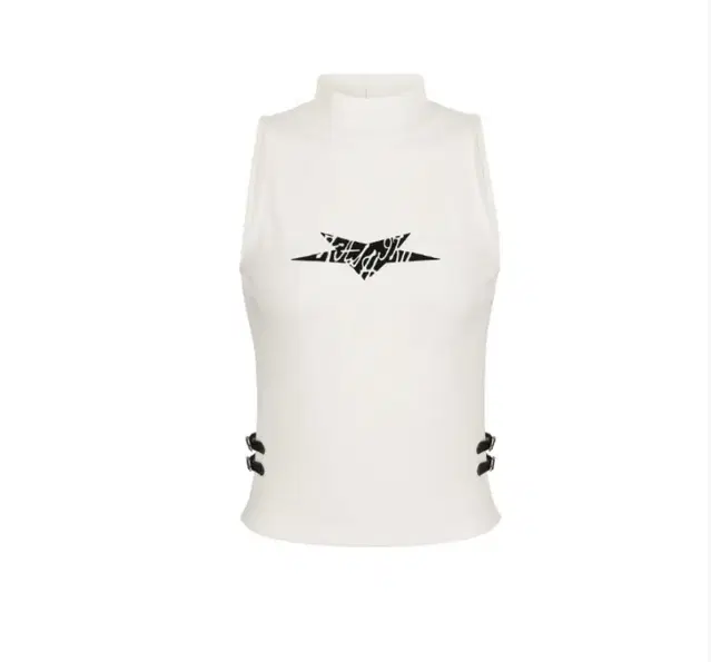 카시코 star high neck sleeveless cream