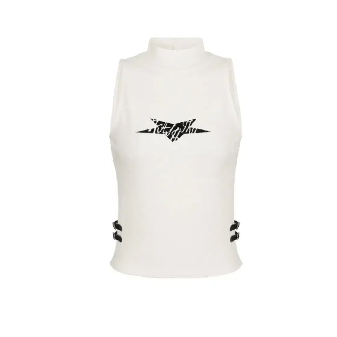 카시코 star high neck sleeveless cream