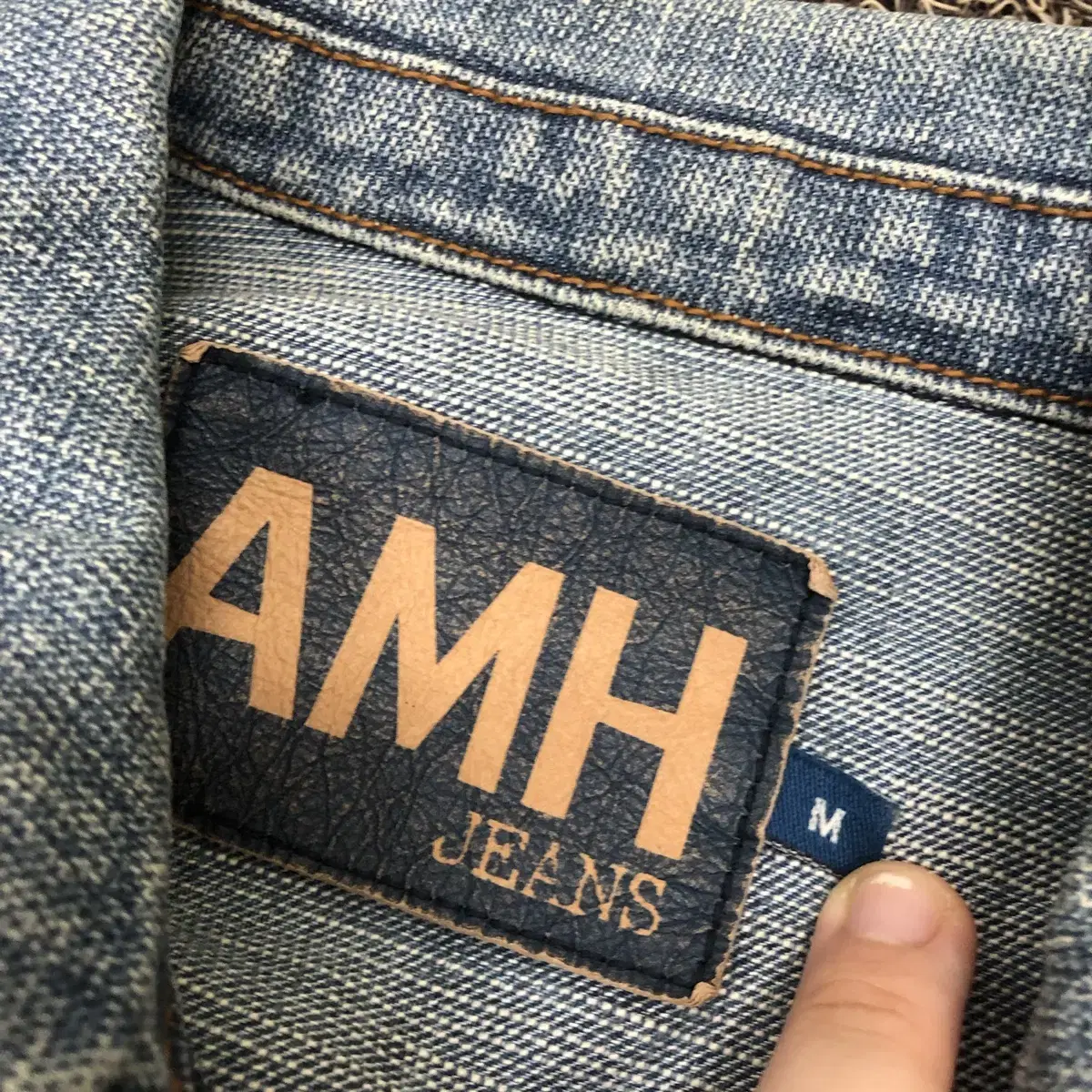 AMH 여성 데님 청자켓 M