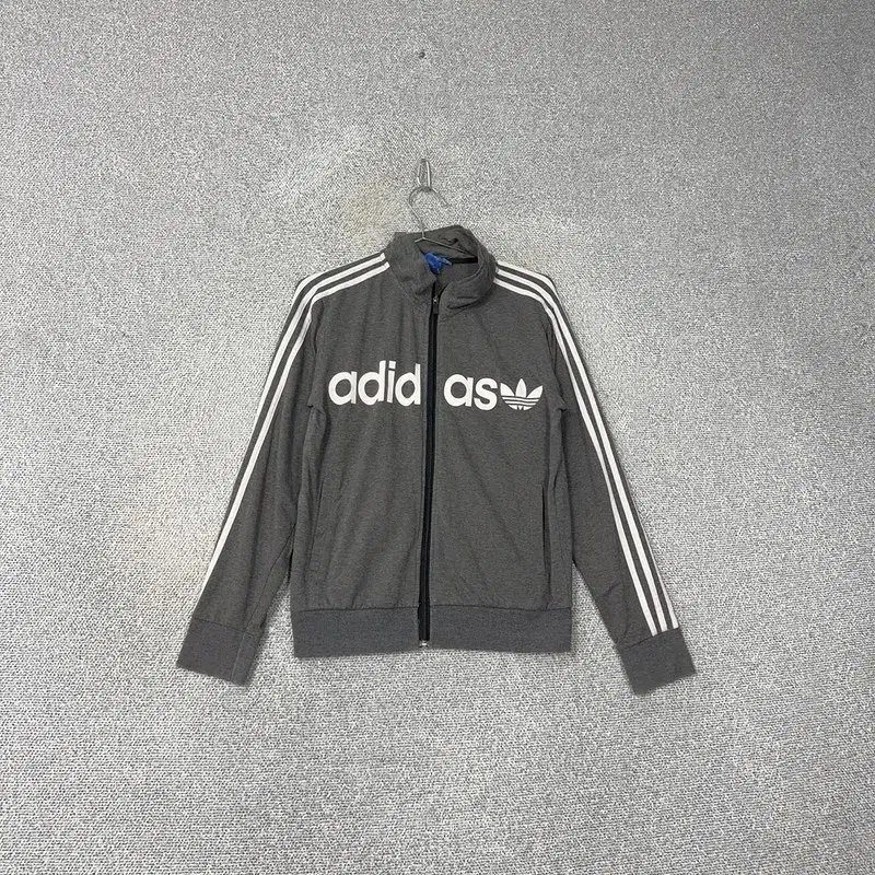 Adidas Spellogo Grey Three-Wire Track Top Jersey L