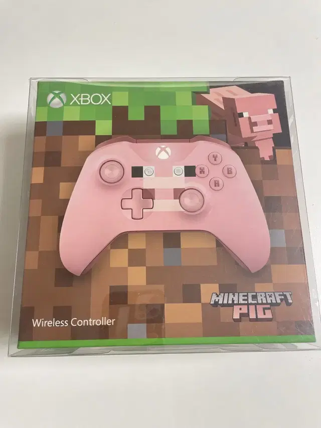 [미개봉]Xbox 무선 컨트롤러 - Minecraft Pig