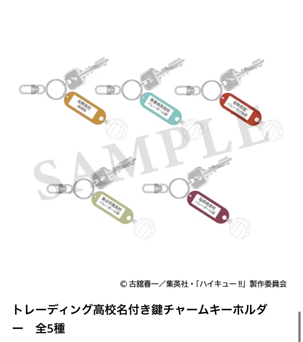 (Closed)Haikyuu school volleyball club stale keyKeyring tool