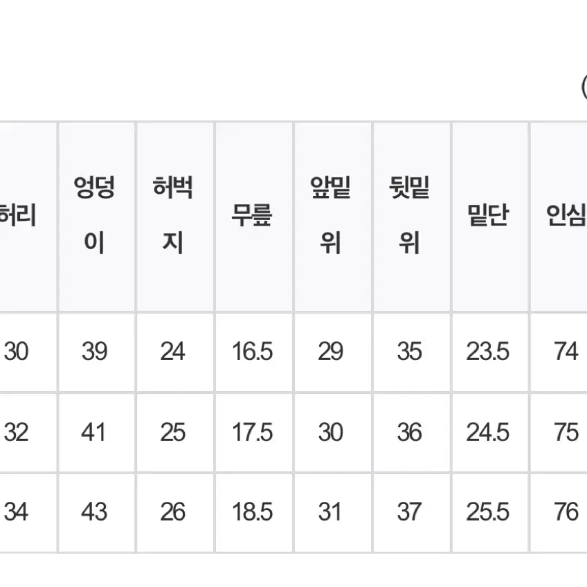 클로즈커브 부츠컷 청바지