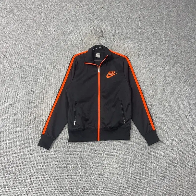 Nike Orange Logo Sideline Track Top Jersey M