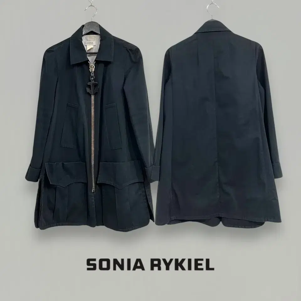 Sonia Rykiel Marine zip two-pocket jacket