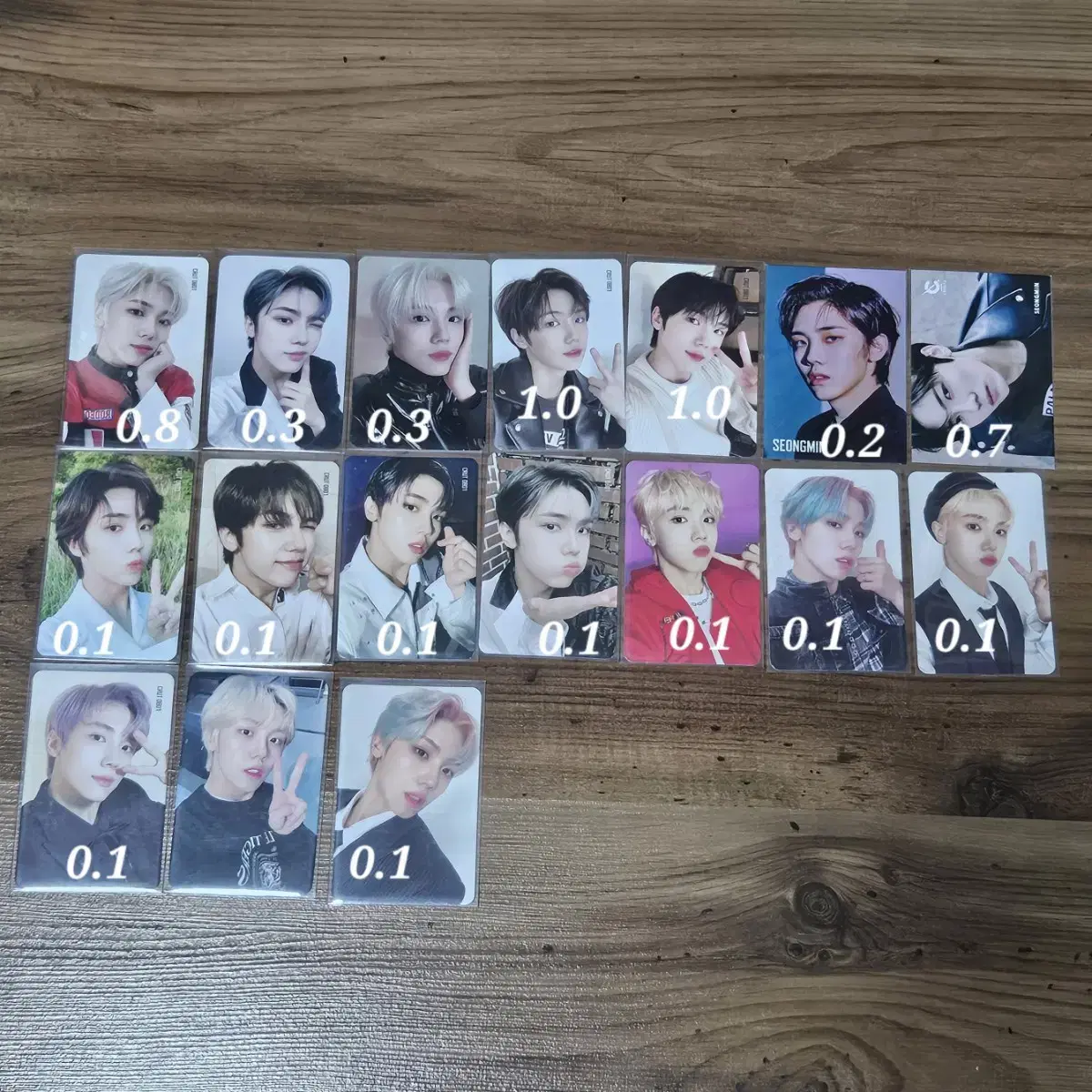 Cravity photocard poster seasons greetings WTS