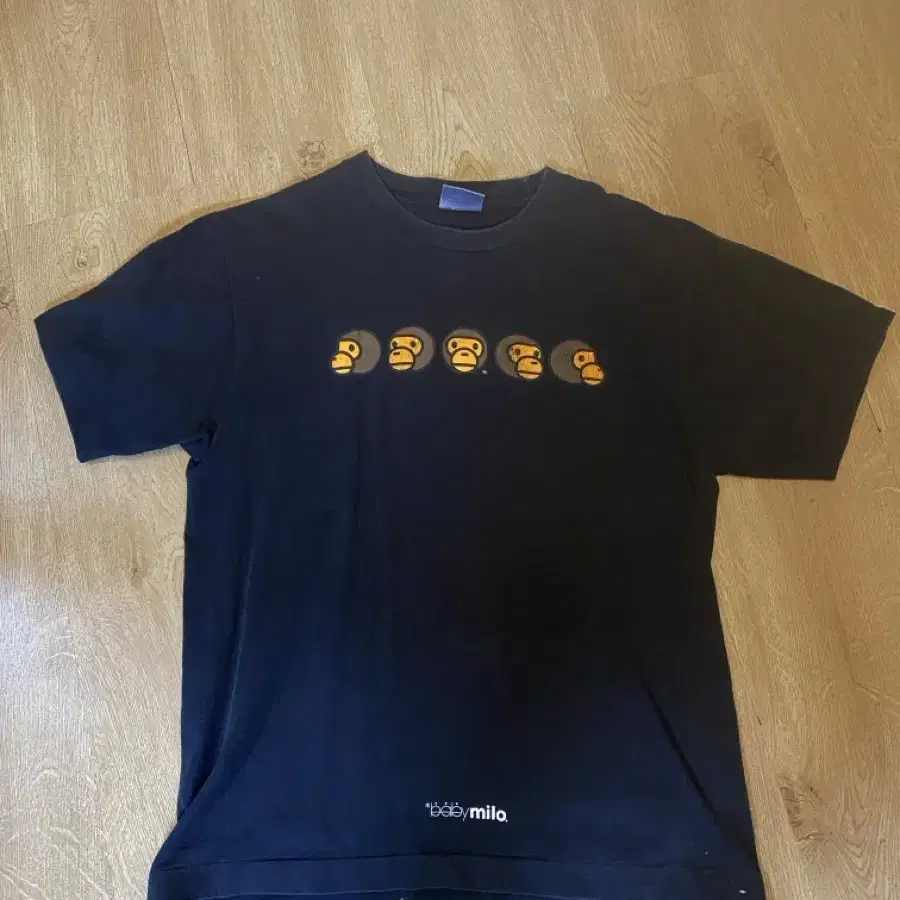 베이프 티셔츠 베이비 밀로 bape T shirt baby milo