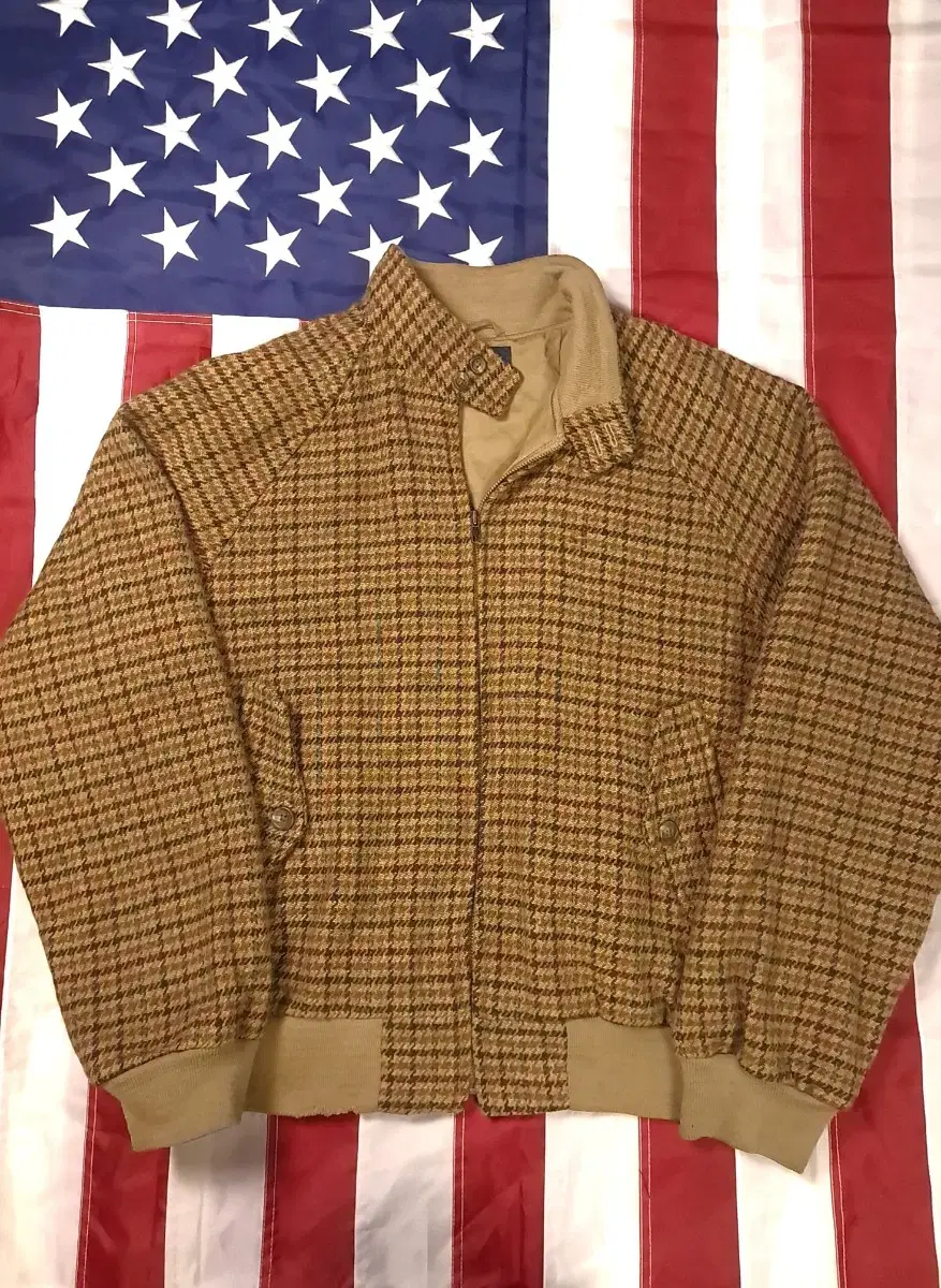 Original 90's USA made Ralph Lauren Polo Wool Barracuda Jacket