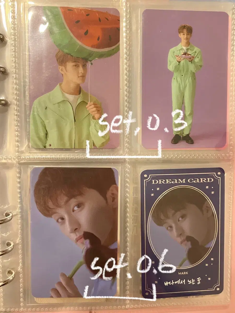 Dream seasons greetings / Daydream mark photocard WTS