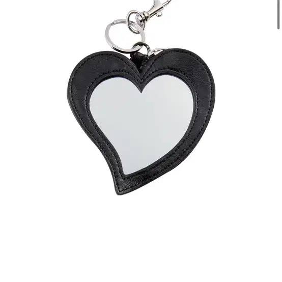 이미스 HEART COIN MIRROR PURSE-BLACK