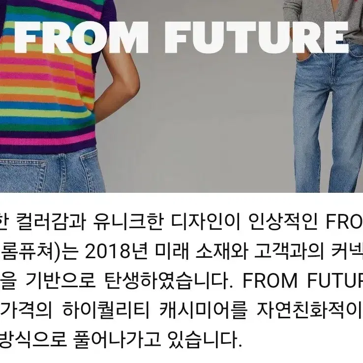 from future 캐시미어 니트