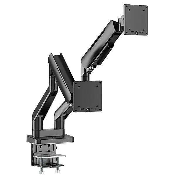 최대35인치 듀얼모니터 모니터 암 거치대 블랙