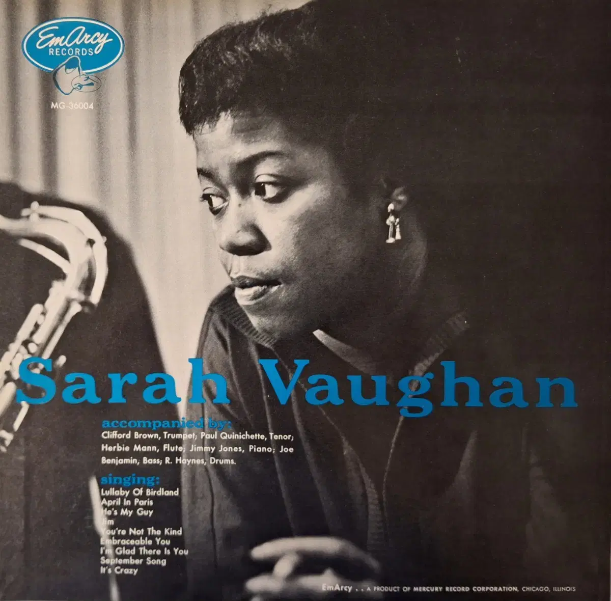 수입반/Jazz/Sarah Vaughn LP