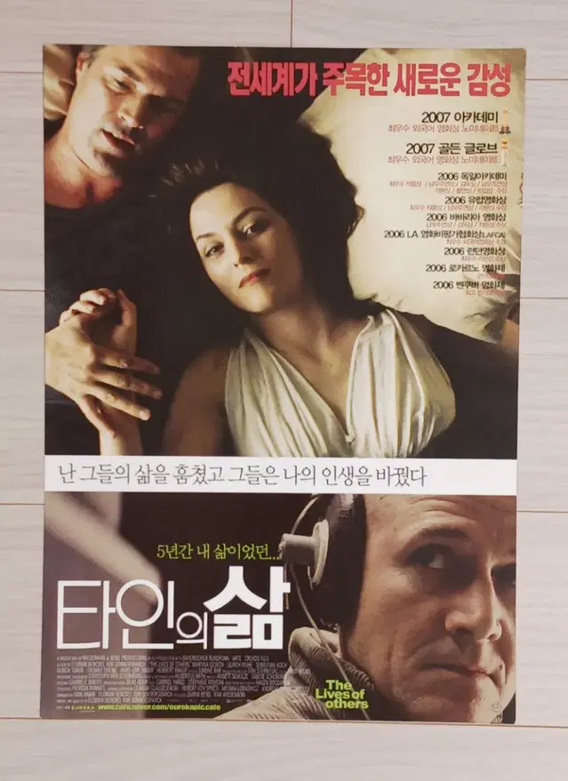 울리히뮈헤 제바스티안코흐 타인의삶(2007년)