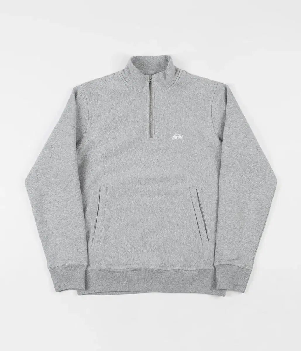 (M) Stussy Mockneck Half Zip