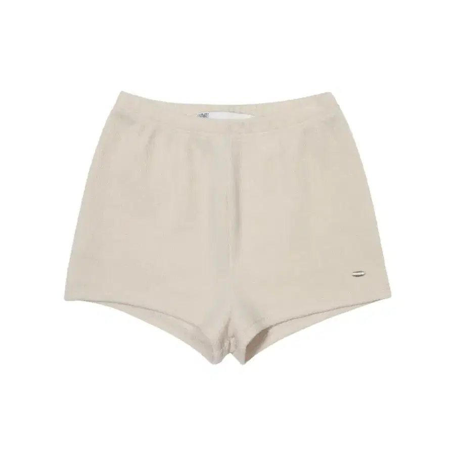 보헤미안서울 COZY RIBBED SHORTS, CREAM