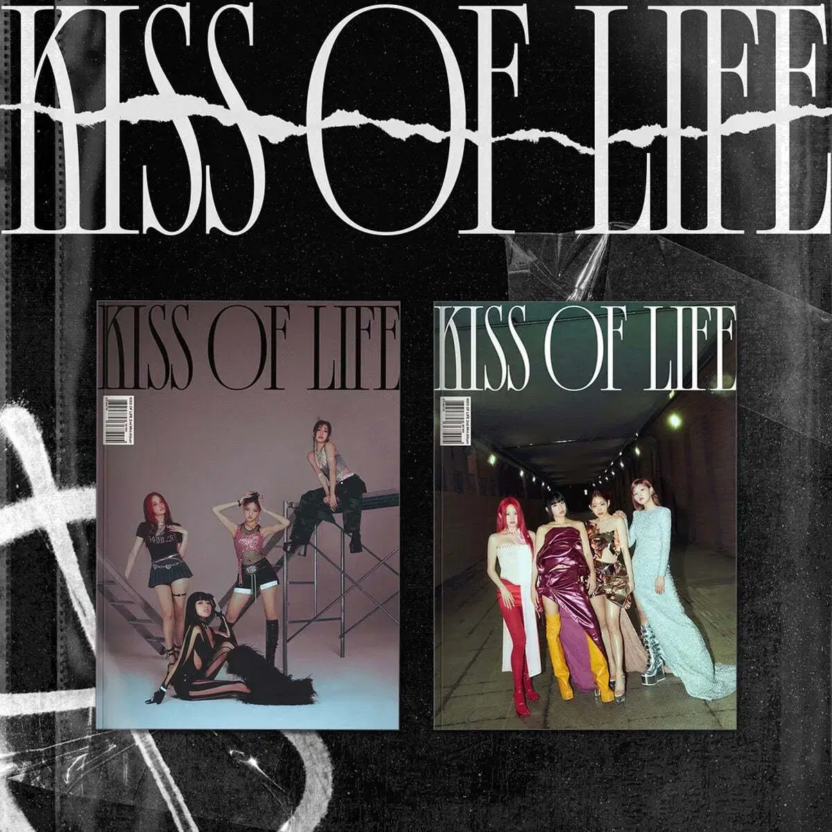 키스오브라이프 미개봉 bad news 앨범 kissoflife 배드뉴스