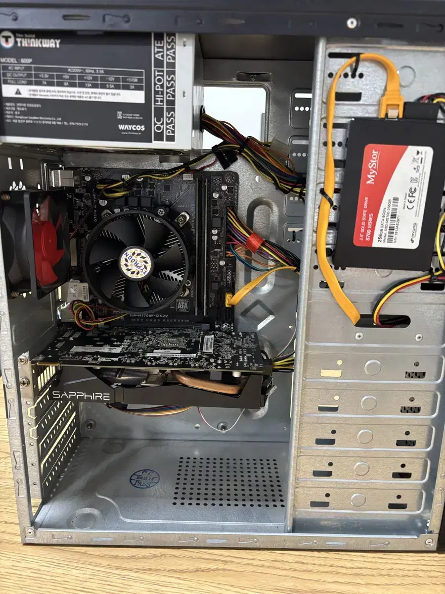 택포)CPU i5 6600k RAM 8gb 메인보드 반본체 팝니