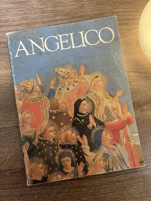 angelico 도록 1987년 인쇄 제본 천주교 성화 성물 서양미술사