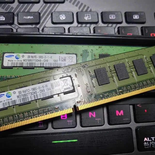 삼성 PC DDR3 2GB 2개 총 4GB