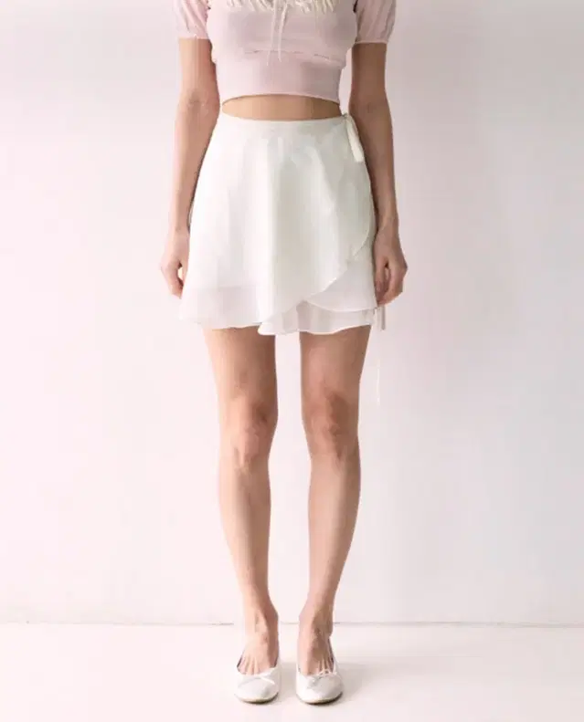 Blair wrap skirt (Ivory) 낫유어로즈 랩스커트 아이보리