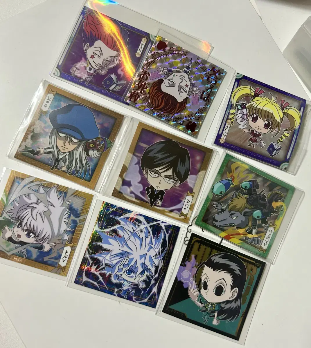 Hunter x Hunter Dedication Wehas Seal sticker Hisoka Irmi Kiria Kaito Bisuke