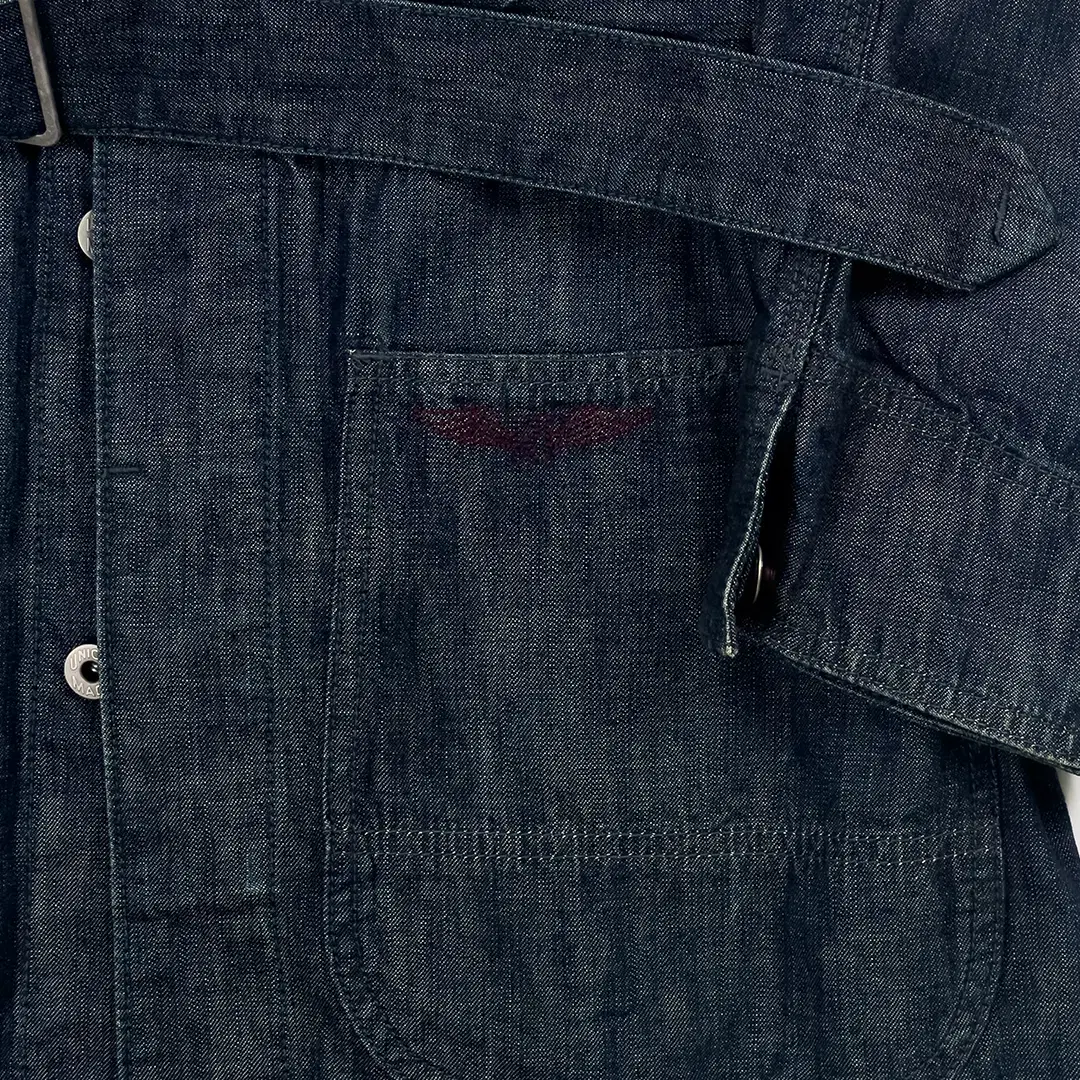 NEIGHBORHOOD 14AW DENIM COAT US TIRES