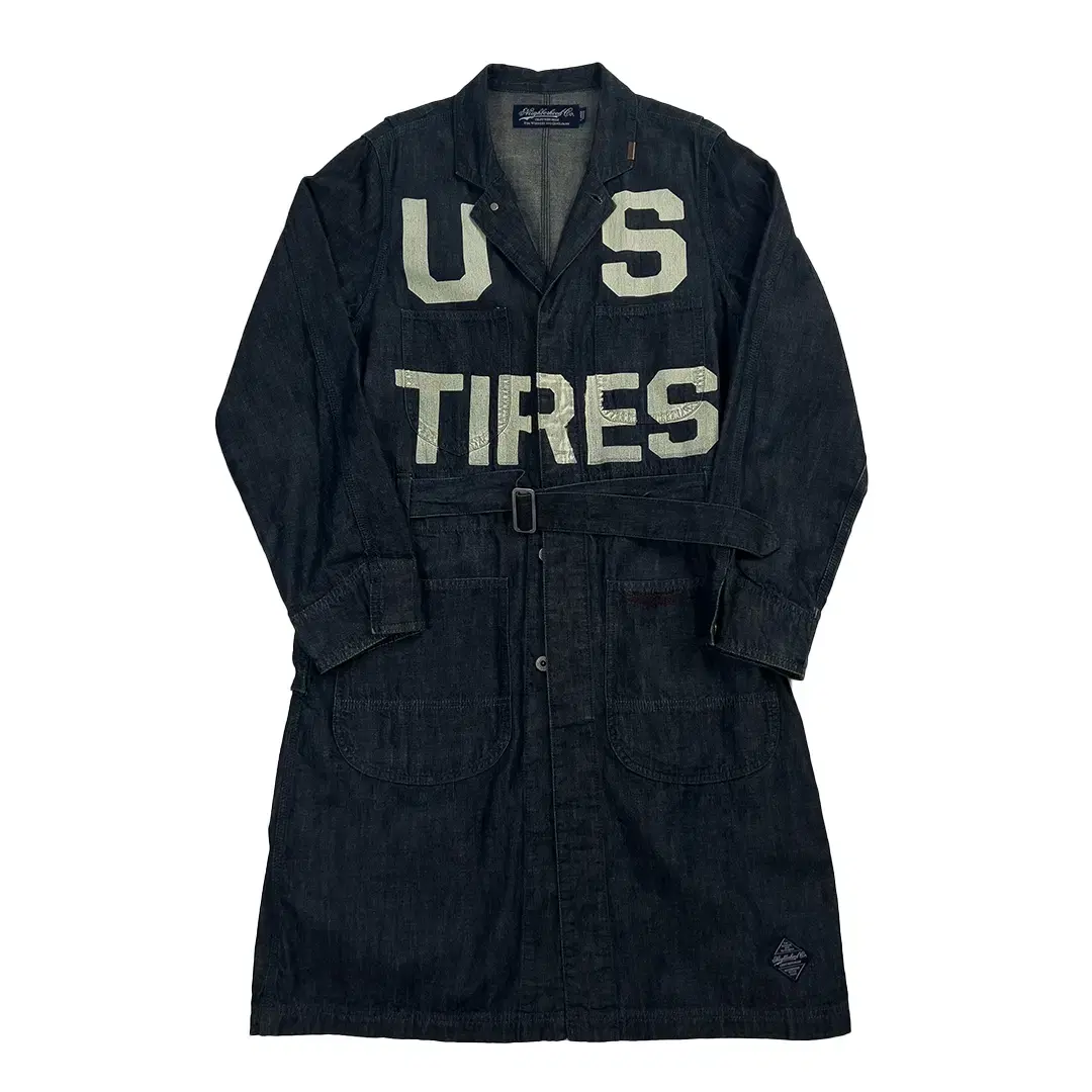 NEIGHBORHOOD 14AW DENIM COAT US TIRES