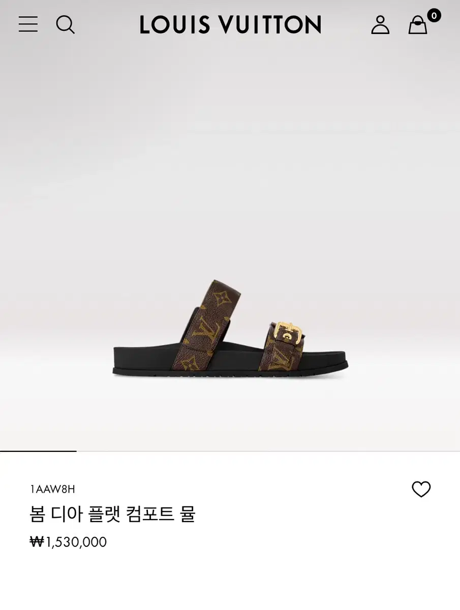 루이비통 컴포트뮬37.5