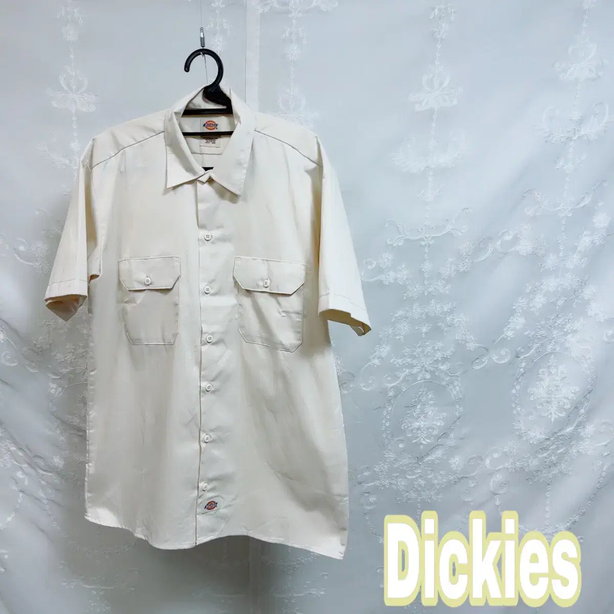 Dickies Beige Walk yeoreum Short Sleeve Shirt