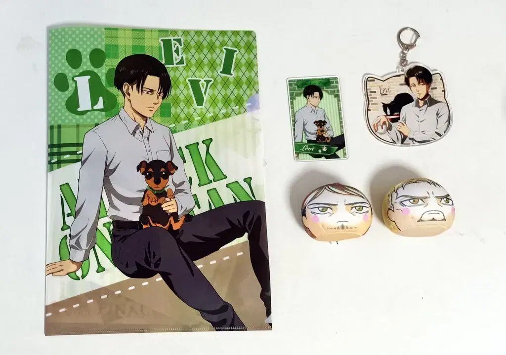 Attack on Titan merchandise sold (collaboration) || Levi Hanji Zhang Liner