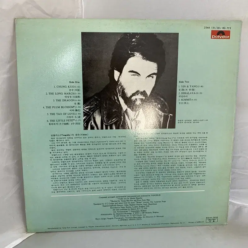 VANGELIS LP / AA3047