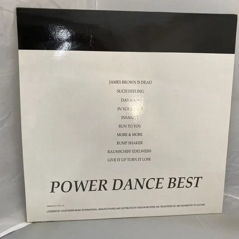 POWER DANCE BEST LP / AA3094