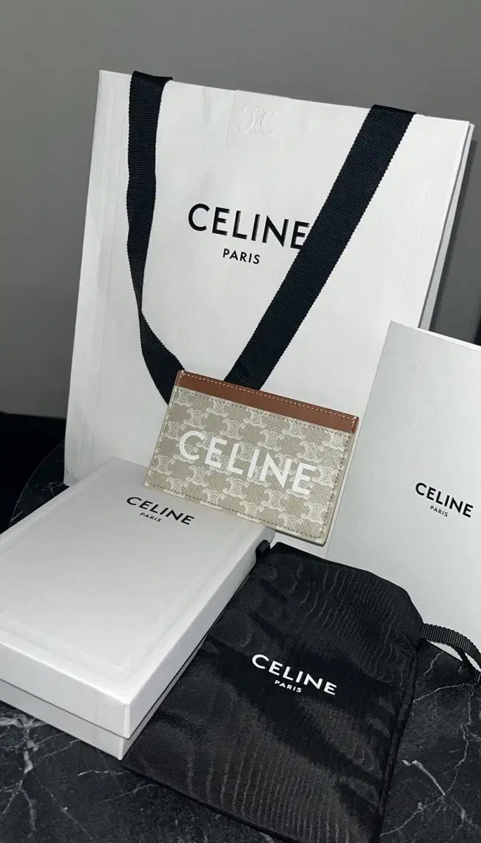 Seline Canvas Kard Wallet