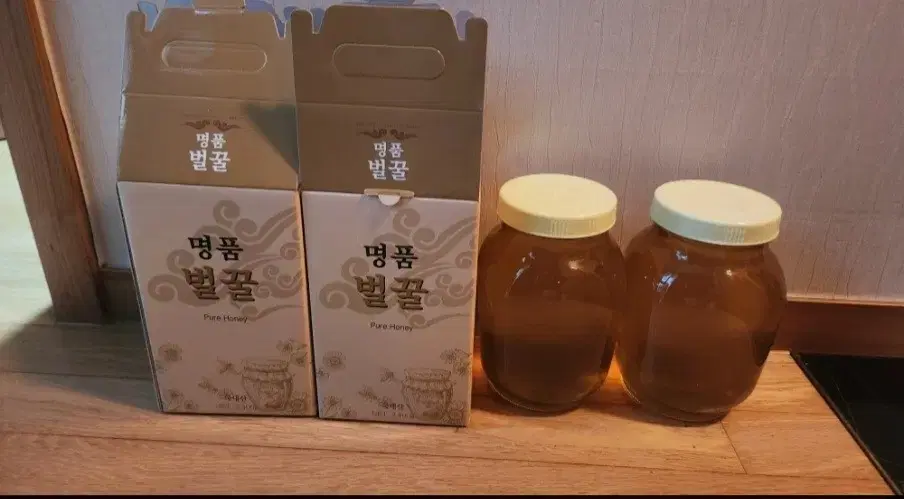 꿀 2.4kg  2개