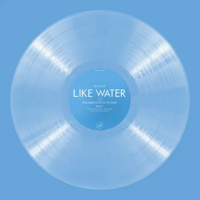 웬디 like water lp 판매합니다