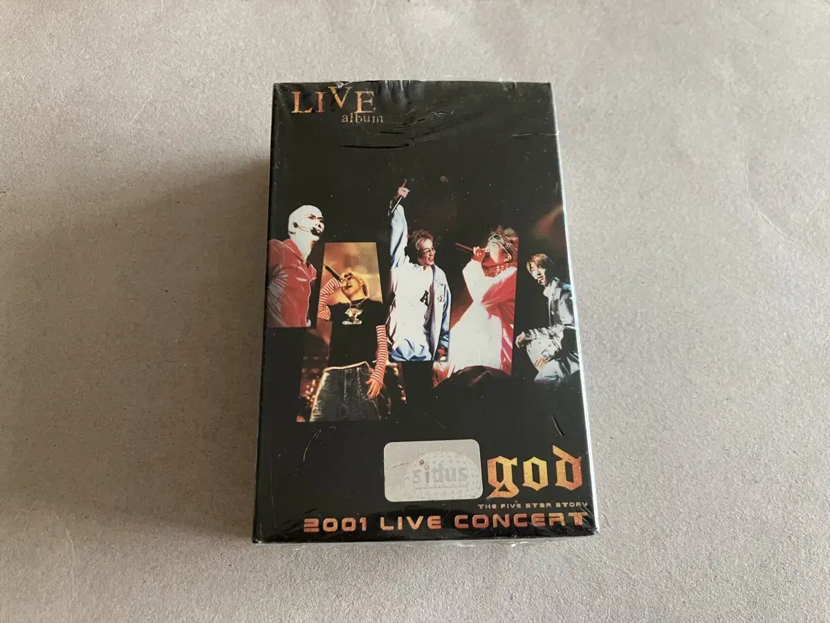 지오디 god LIVE 더블앨범 2MC 미개봉 카세트테이프