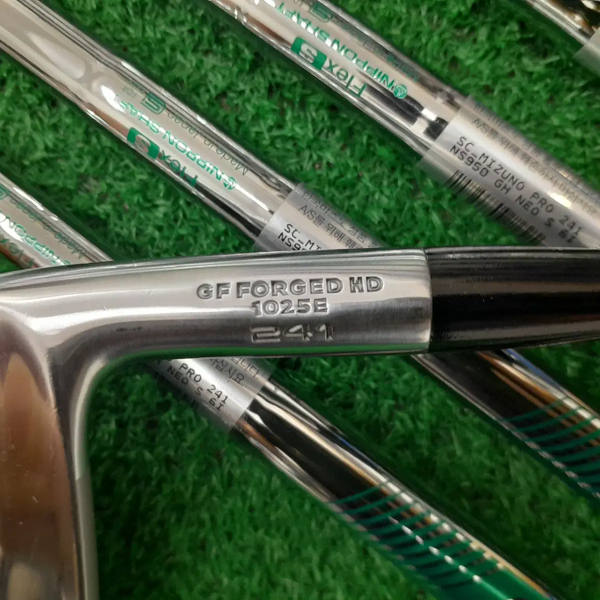 정품 미즈노 PRO 241 forged 경량스틸 950 S 머슬백 아이언