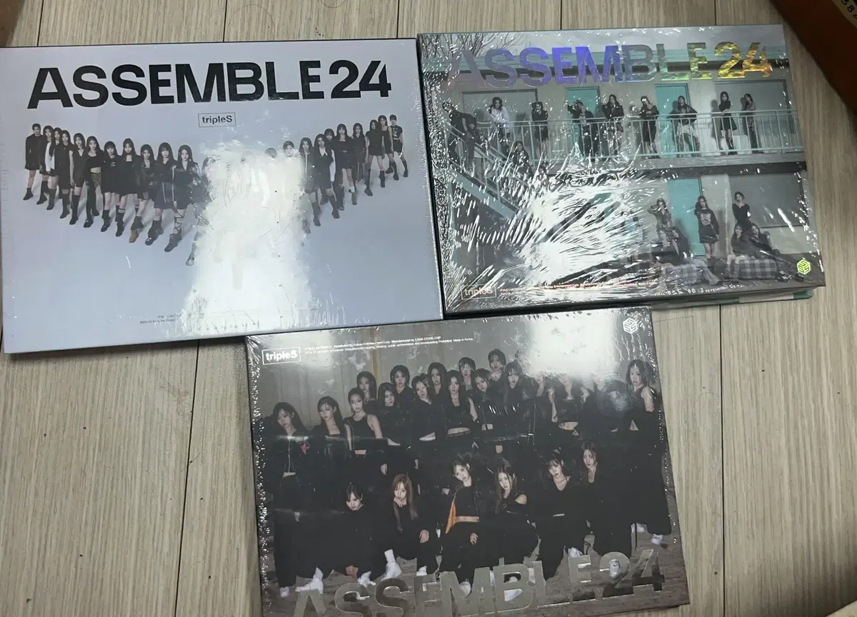 Triples Assemble24 sealed album Sells a set of triples