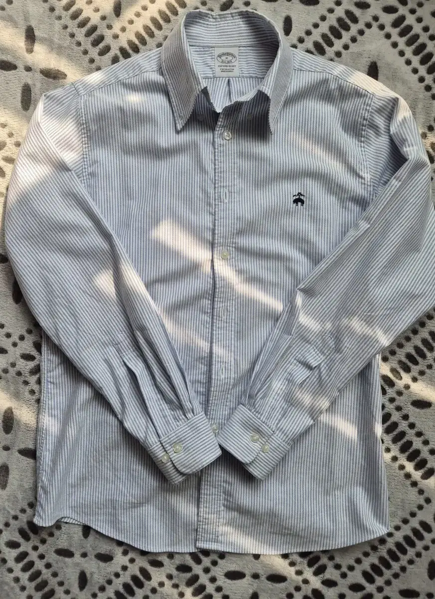 Brooks Brothers bloo Striped Shirt