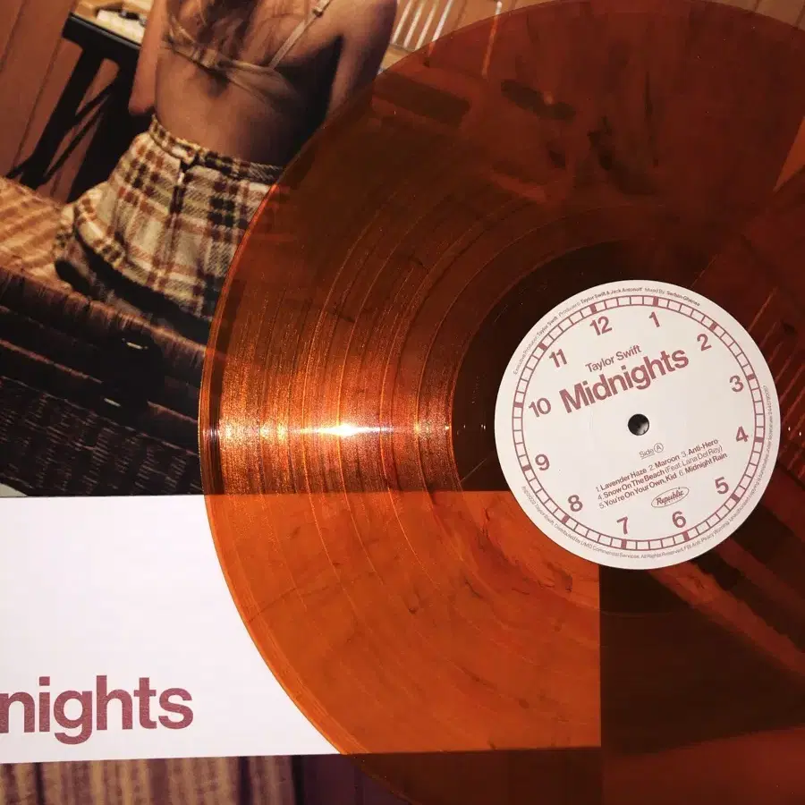 테일러 스위프트 Midnights 블러드문 바이닐 lp