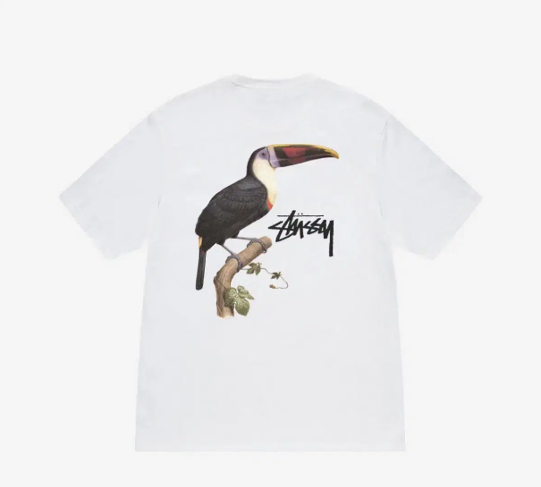 Stussy Tucan T-Shirt White (XL)