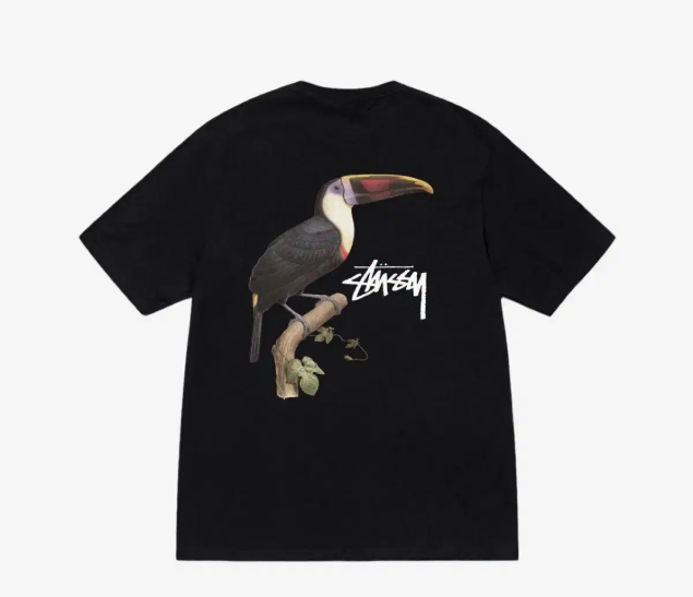 Stussy Tucan T-Shirt Black (XL)