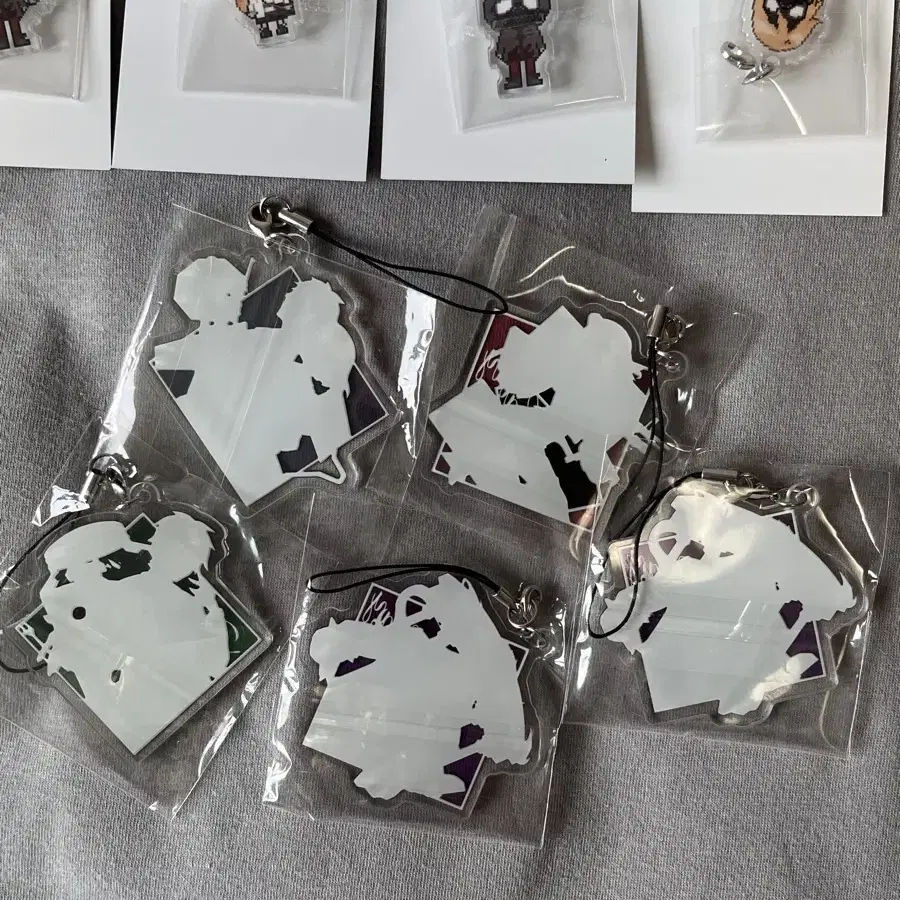 살육의 천사 도트 아크릴참 charm collection 키링