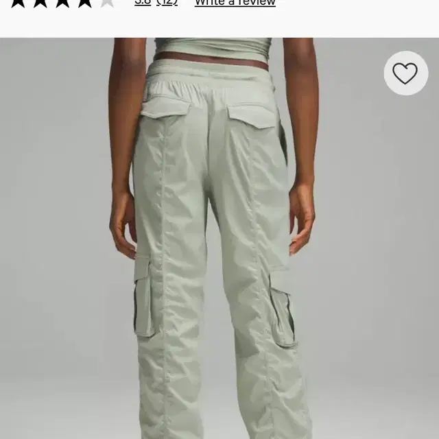 (새상품)룰루레몬 카고팬츠 Dance Studio Cargo Pant