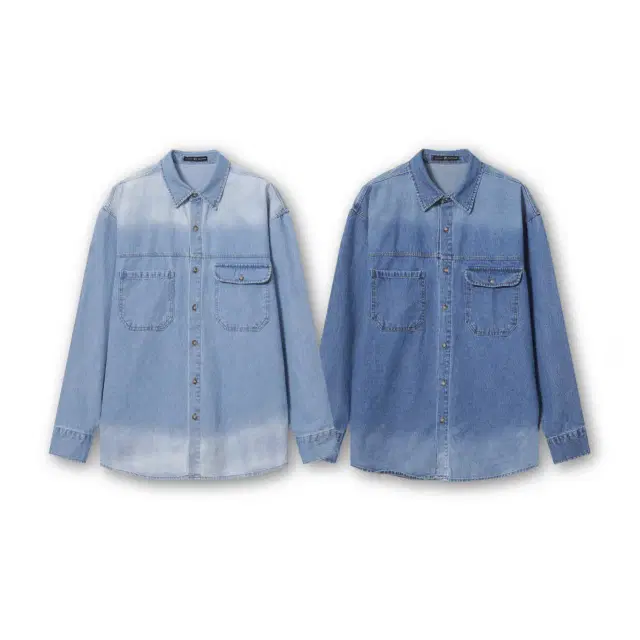 HM S6744 Roden Denim Shirt 2Color